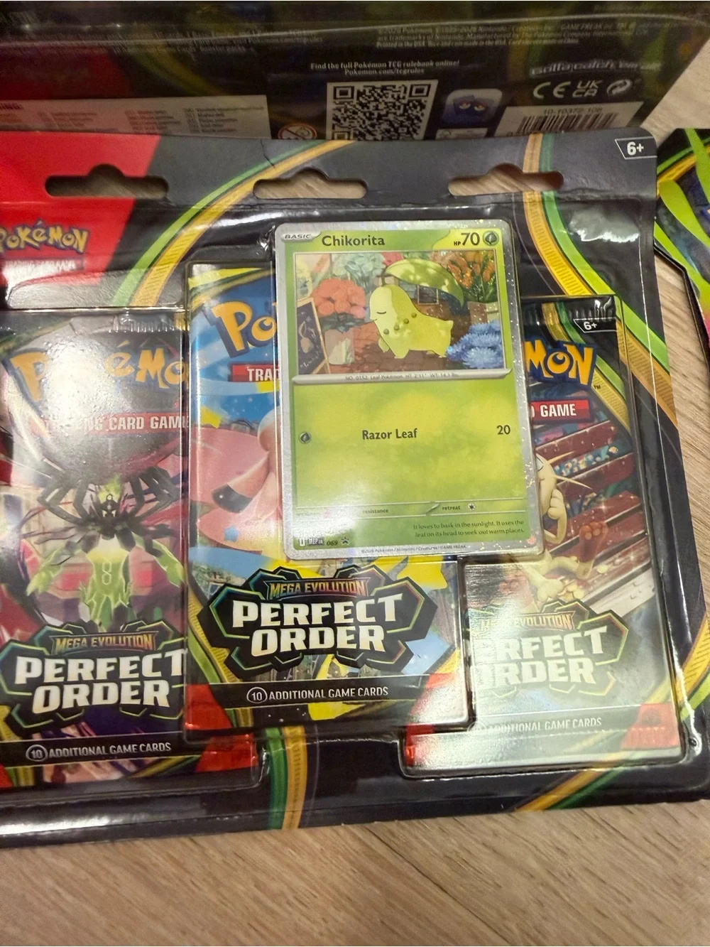 Pokemon TCG Mega Evolution Perfect Order Bundle ETB, Booster, + Packs